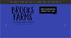 Desktop Screenshot of brooksfarms.com